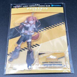 Hololive Street Fighter 6 Collab Vtuber Inugami Korone Acrylic Stand New Sealed